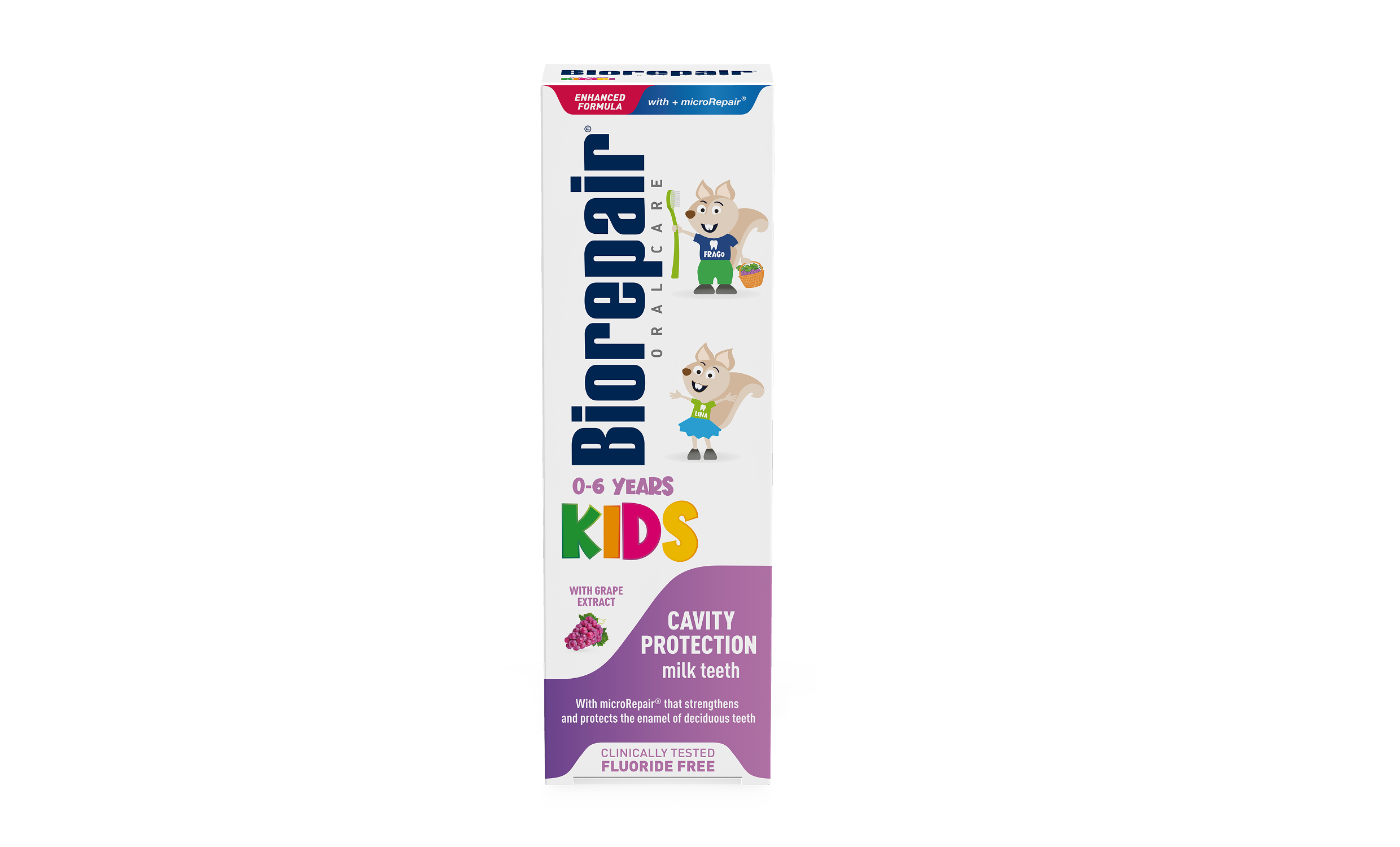 Biorepair® Toothpaste Kids 0/6 age with grape extract