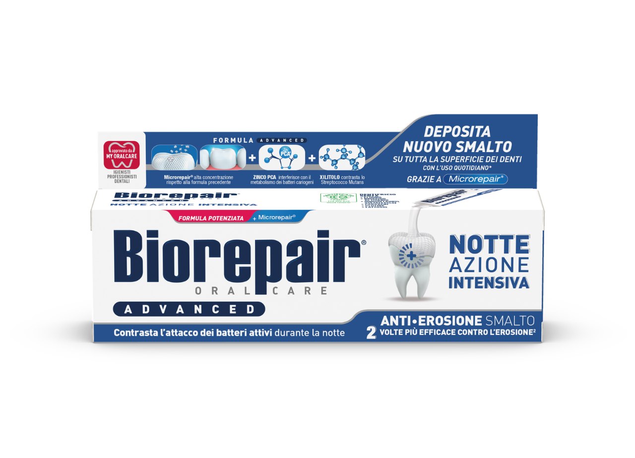Biorepair® ADVANCED Intensivo Notte Anti-erosione