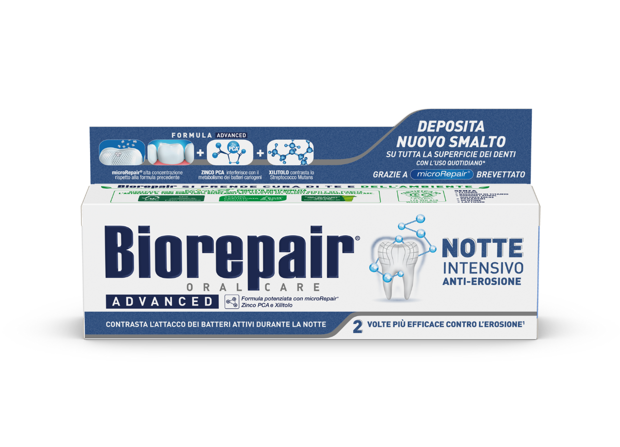 Biorepair® ADVANCED Intensivo Notte Anti-erosione