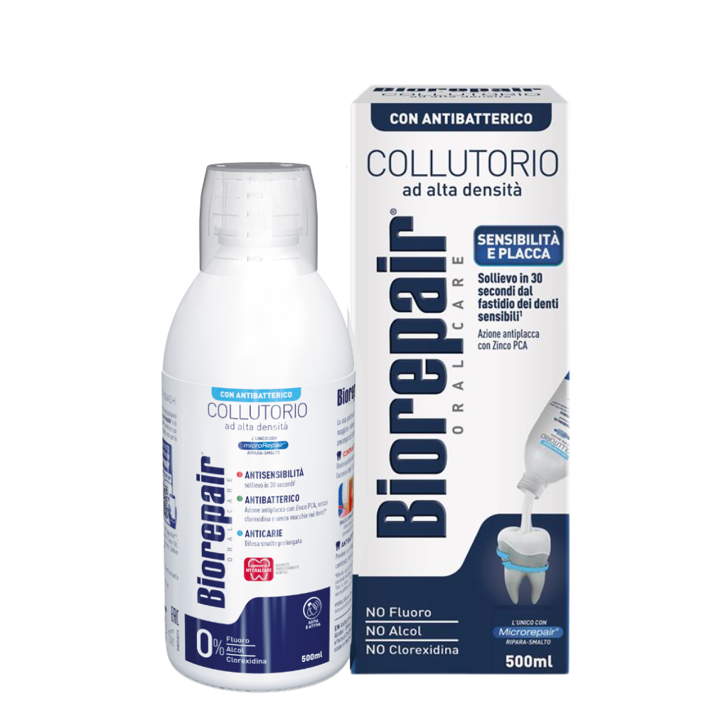 Collutorio triplice azione