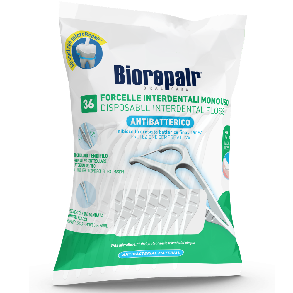 Forcelle Interdentali Biorepair® PRO Pulizia Spazi Piccoli - frontale